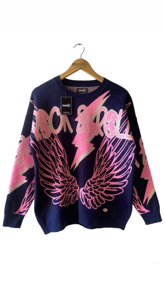 Sweater Rock azul - Imagen 2